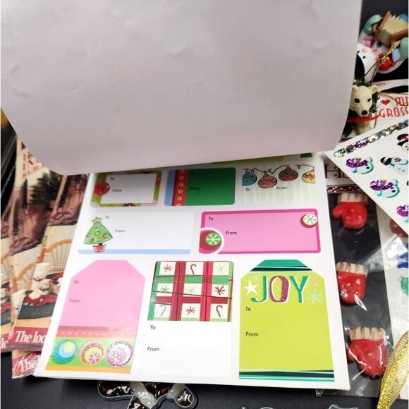 Assorted Christmas Craft & Gift Bundle With Activity Book Stickers Bells & More - Picture 3 of 10